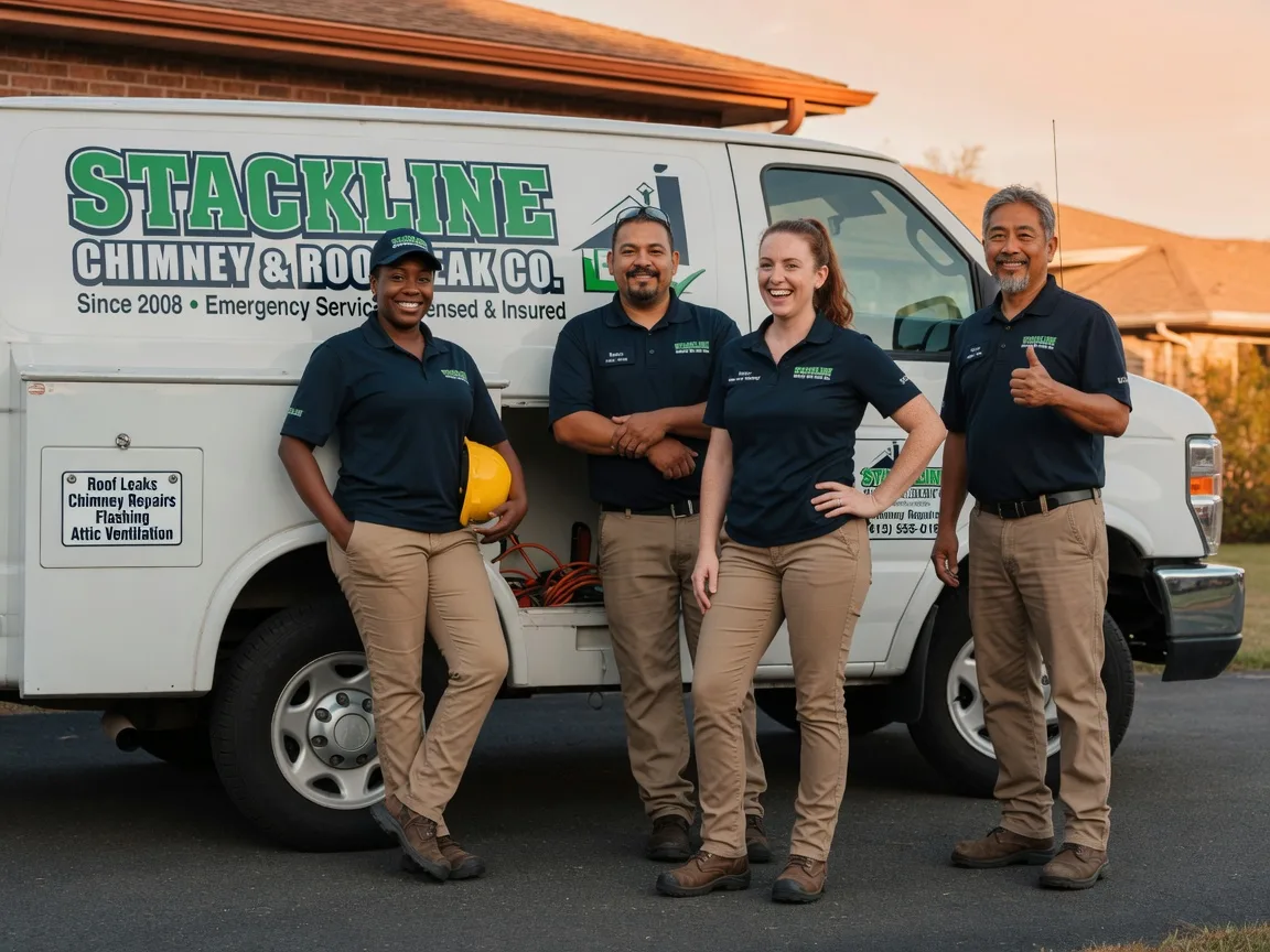 Chimney flashing repair company in Lowell, VT